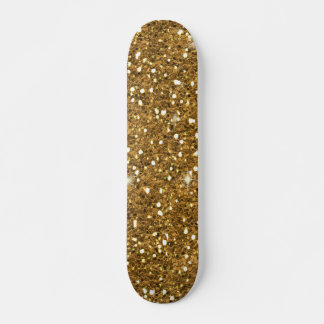 Sparkler Gold Skateboard