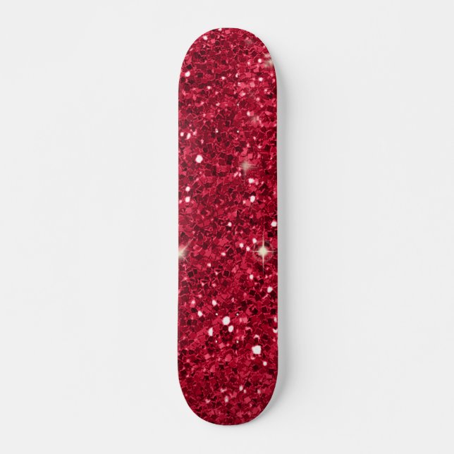 Sparkler Red Skateboard (Front)