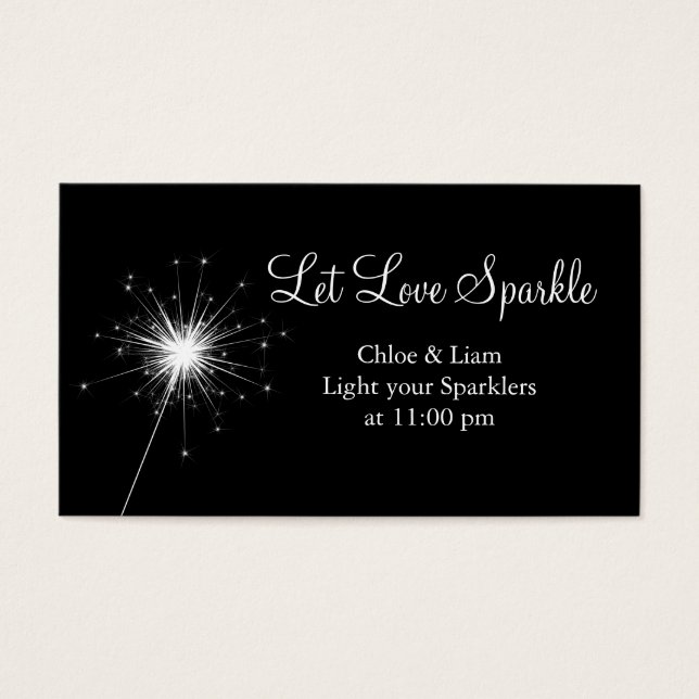 Sparkler Tag (Front)