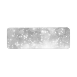 Sparkles and Bubbles Label Return Address Label