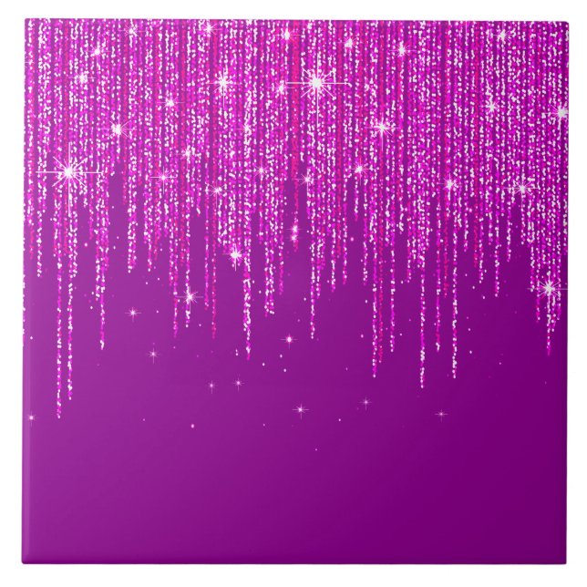 Sparkles Ceramic Tile (Front)