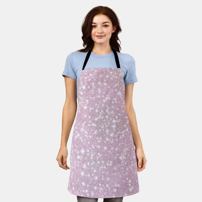 Sparkles in Pink Apron (Worn)