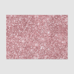 Sparkles Rose 3 Faux Glitter Tissue Paper