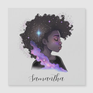 Sparkling Afro Woman