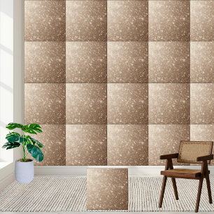 Sparkling Beige Glitter Floor Wall Ceramic Tile 