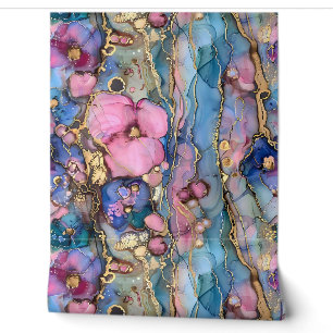 Sparkling Blossom Couture Botanical Wallpaper