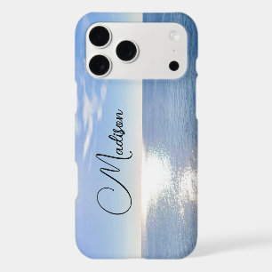 Sparkling Blue Ocean Custom Name