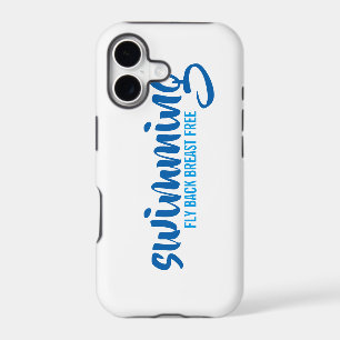 Sparkling Blue Swimming Pool Blue Water Monogram