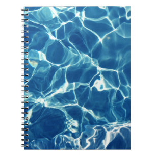 Sparkling Blue Water Notebook