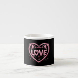 Sparkling Cat Love Espresso Cup
