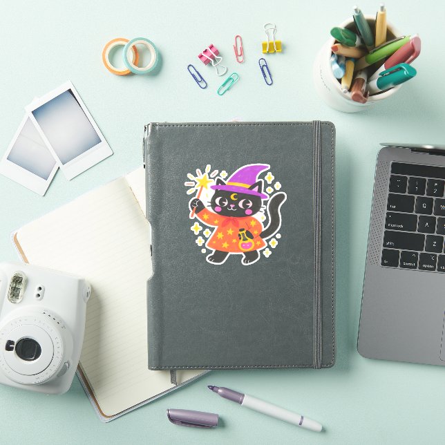 Sparkling Celestial Kitty Witch Classic T-Shirt (iPad Cover)