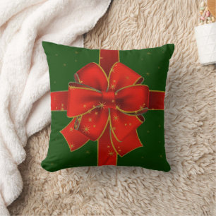 Sparkling Christmas Mojo Throw Pillow