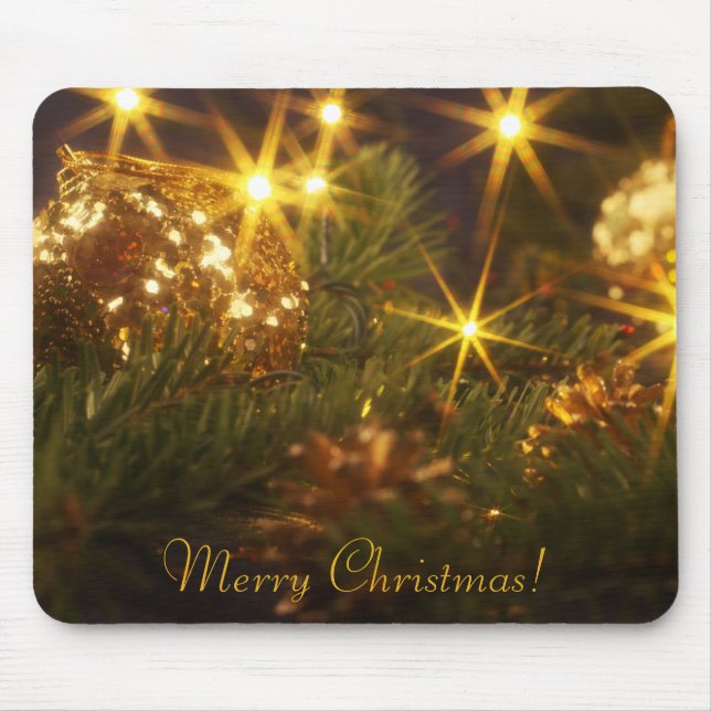 Sparkling Christmas Mousepad (Front)