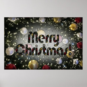 Sparkling Christmas Poster