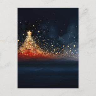 Sparkling Christmas Tree 7 Postcard