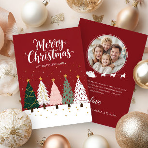 Sparkling Christmas Tree Greeting Card