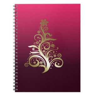 Sparkling Christmas tree Notebook
