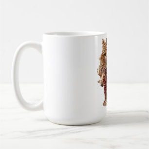 Sparkling Crystal Cute Cat Luxury Coffee Mug