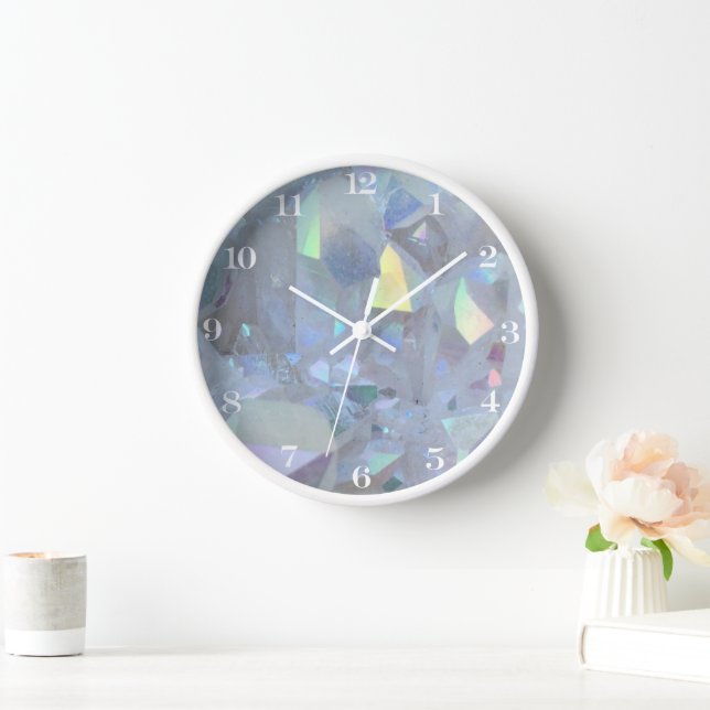 Sparkling Crystal Quartz Clock (Home)