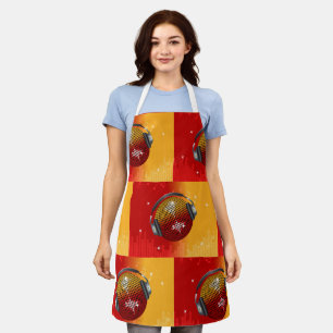 Sparkling Disco Ball Apron