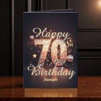 Sparkling Disco Dance 70th Birthday Celebration