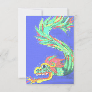 Sparkling Dragon Thank You Card