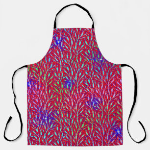 Sparkling Fireworks Party Pattern Apron
