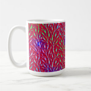 Sparkling Fireworks Party Pattern Coffee Mug