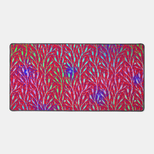 Sparkling Fireworks Party Pattern  Desk Mat