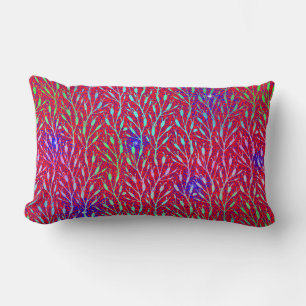 Sparkling Fireworks Party Pattern Lumbar Cushion