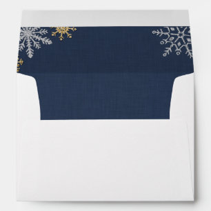 Sparkling Flakes Custom Envelope