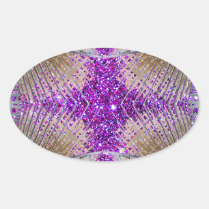 Sparkling Futuristic Sparkly Fun Stickers