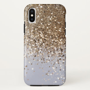 Sparkling Glam Gold Glitter Glam #1 iPhone X Case