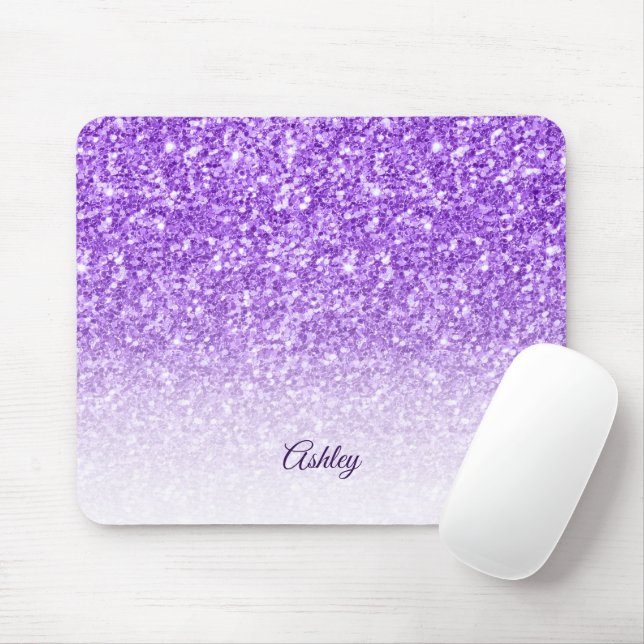 Sparkling Glitter Mouse Pad (With Mouse)