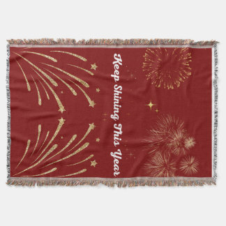"Sparkling Glitter Style – Shiny & Glamorous Desig Throw Blanket