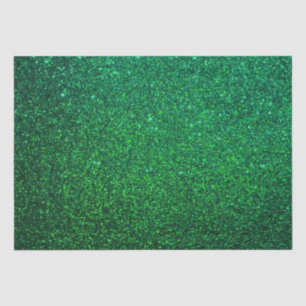 Sparkling green colour tissue paper