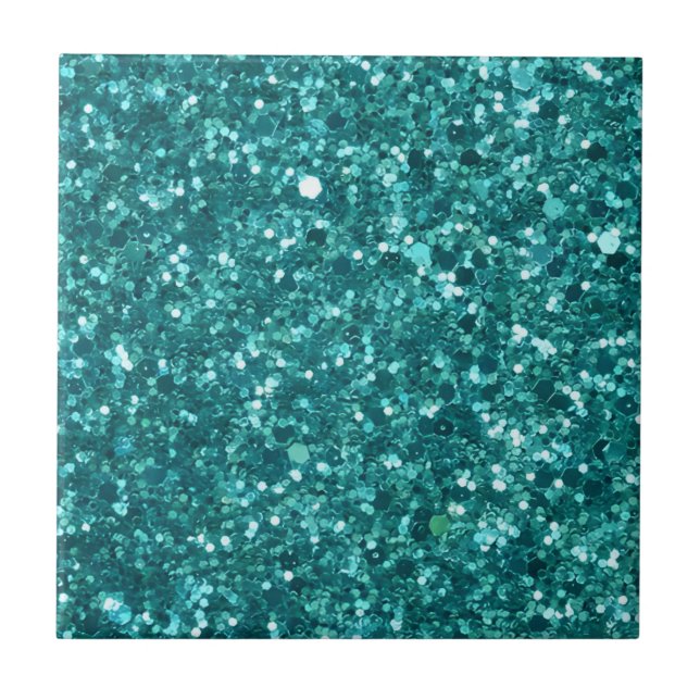 sparkling green sparkle floor tiles (Front)