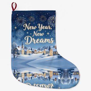 Sparkling Holiday Magic Christmas Stocking