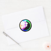 Sparkling kawaii style anime eye on sticker (Envelope)