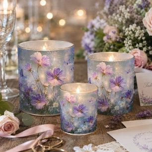 Sparkling Lavender Butterfly Meadow Decoupage Tissue Paper