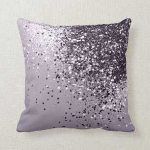 Sparkling Lavender Lady Glitter #1 Cushion