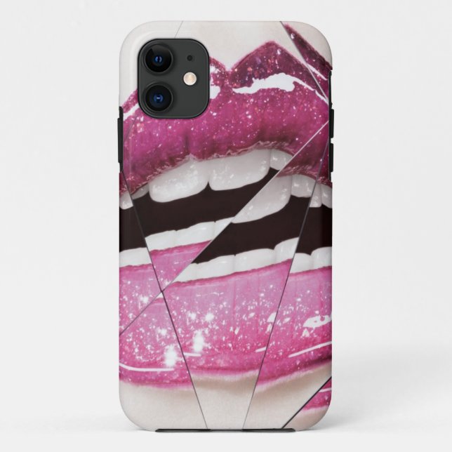 Sparkling Lip Gloss Phone Case (Back)