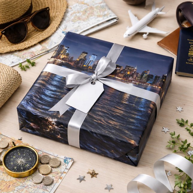 Sparkling Manhattan Lights Wrapping Paper (Creator Uploaded)