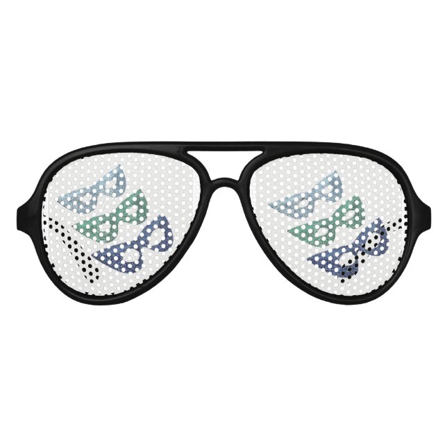 Sparkling Masks - Aviator Sunglasses (Front)