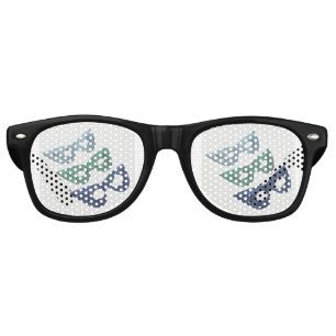 Sparkling Masks - Retro Sunglasses