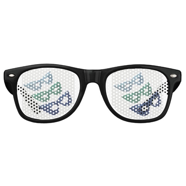 Sparkling Masks - Retro Sunglasses (Front)