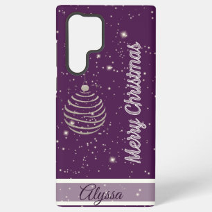 Sparkling Merry Christmas Ornament Samsung Galaxy Case