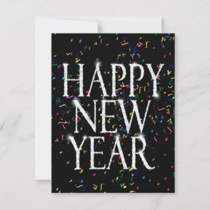 Sparkling New Years Invitation