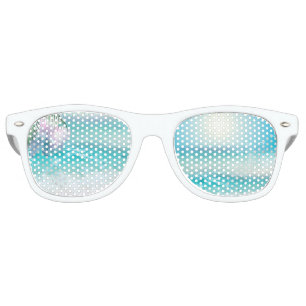SPARKLING OCEAN WATERS RETRO SUNGLASSES