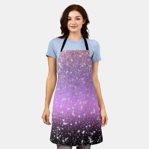 Sparkling Ombre shower in Pink Apron